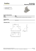 Proxitron Mounting Brackets HM8