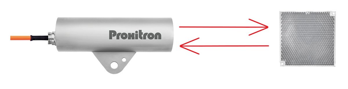 Proxitron Retro-Reflective Sensors 70 °C