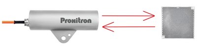 Proxitron Retro-Reflective light barrier +70 °C